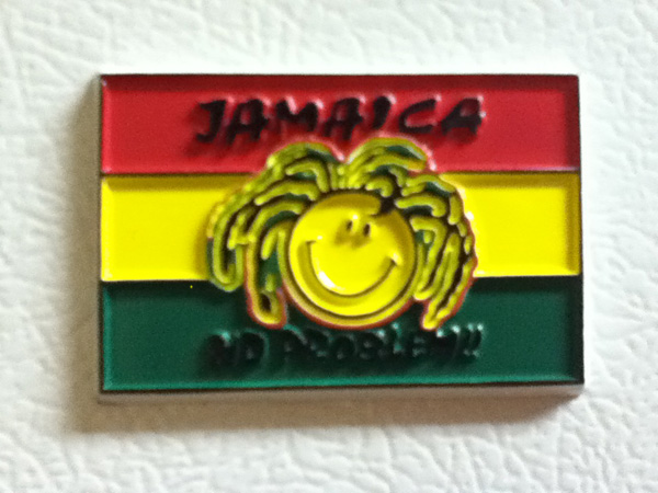 no worries fridge magnet