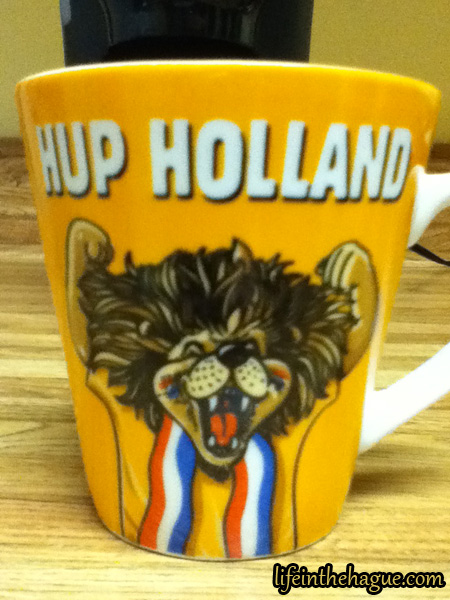 Dutch tea cup for Euro 2012