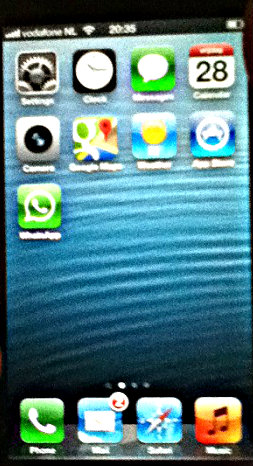 iPhone 5 screen