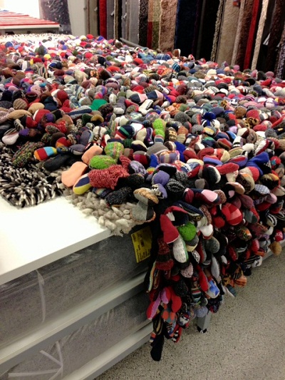 crazy rug in Woon XL in the Hague