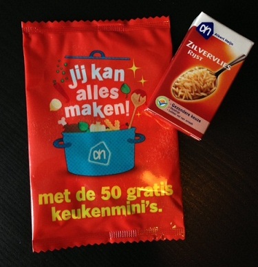 Albert Heijn 50 gratis keukenminis