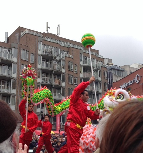 Chinese New Year Den Haag 2013 dragon dancers 3