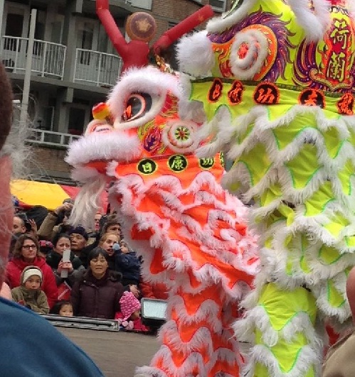 Chinese New Year Den Haag 2013 two dragons