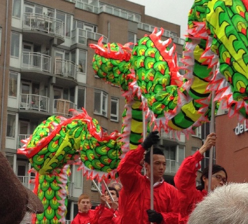 Chinese New Year Den Haag dragon dancers