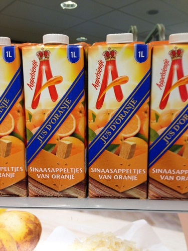 orange juice voor Koninginnedag 2013