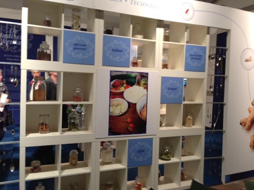 food display at Tong Tong Fair