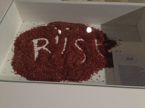 rice display at Tong Tong Fair