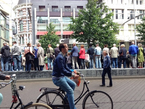 Veterans Day parade in The Hague
