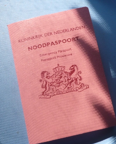 Dutch emergency passport