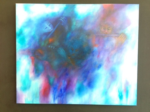 painting at Centrale Bibliotheek