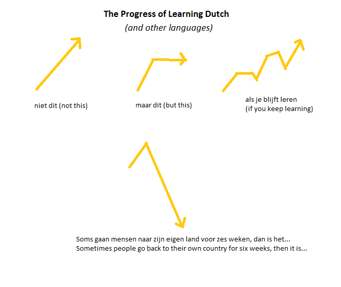The Progress of Learning Dutch