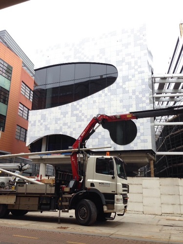 Marks & Spencer construction in The Hague centrum 2