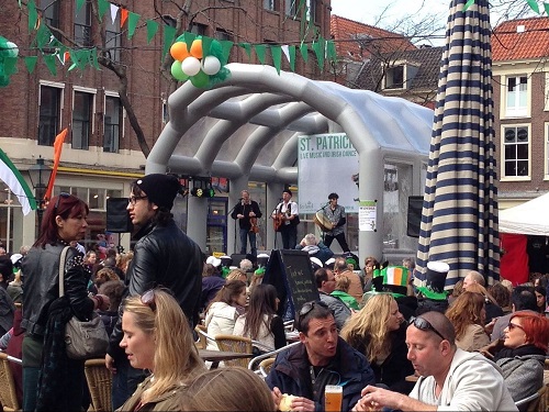 St Patricks Day band The Hague 2014