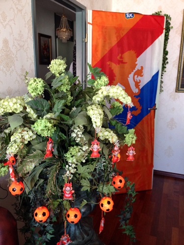 Dutch world cup decorations