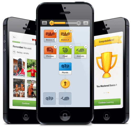 Duolingo for the iPhone