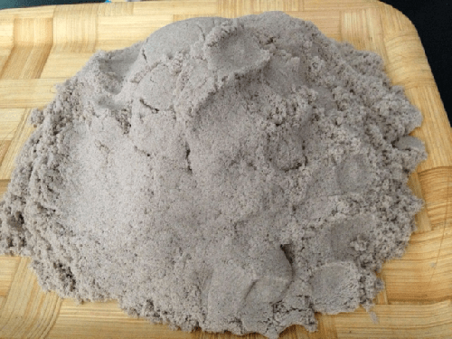 unshaped kinetic sand