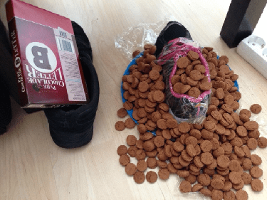 Sinterklaas gifts in our shoes