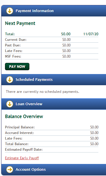 Student loans paid off