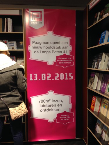 Paagman's moving to Lange Poten 41