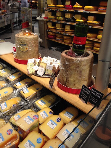 Infusing cheese with port