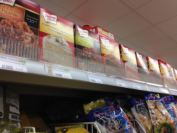 Duncan Hines cakes at Amazing Oriental Den Haag