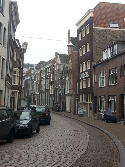 Street in Dordrecht, the Netherlands