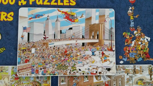 Jan van Haasteren NY marathon puzzle