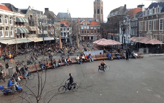 view from Irodion Greek restaurant