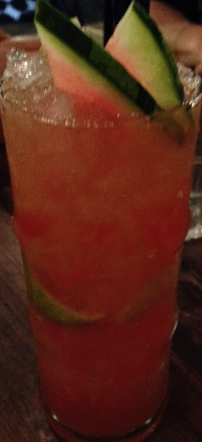 Lady Dragon iced tea at Little V