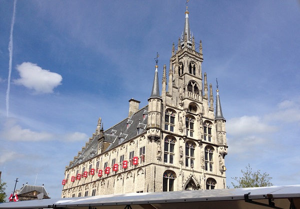 City hall Gouda in the Netherlands