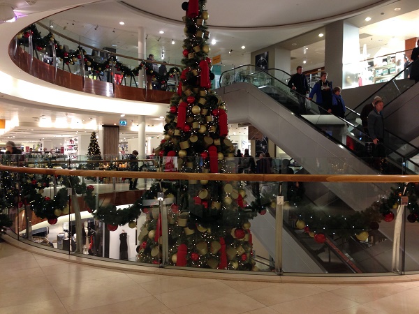 Bijenkorf Christmas tree 2015 (The Hague, 1)