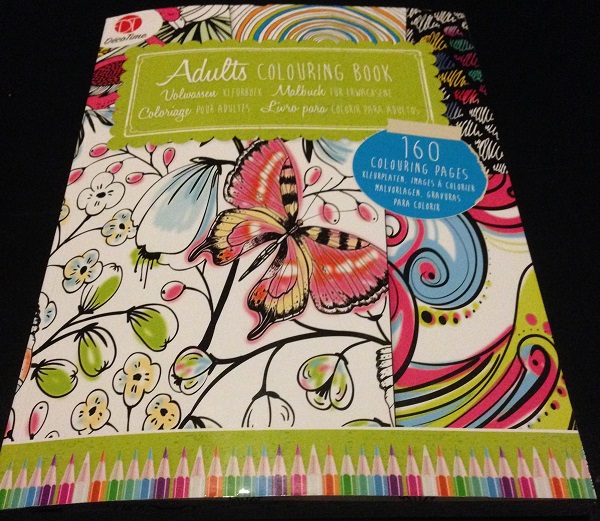 Adult coloring book in the Netherlands