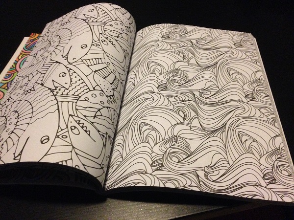 Adult coloring book (more blank pages)