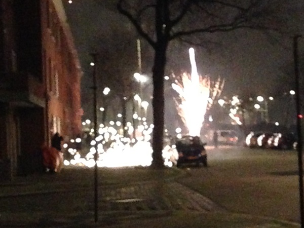 Fireworks in The Hague (Netherlands)
