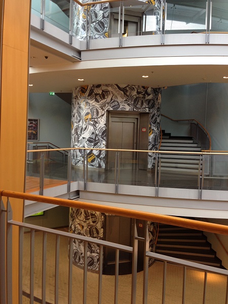 Haagse hopjes wall decoration at MegaStores