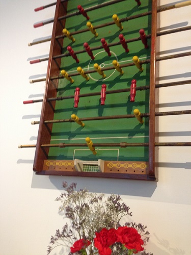 Pim cafe Wagenstraat Den Haag wall decoration