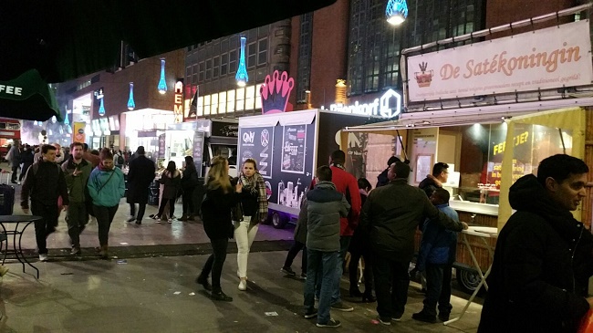 Den Haag verlichting food truck