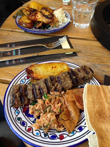 Buffet at Mezze Arabische Tapasbar