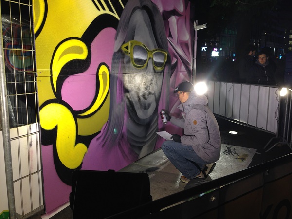 Street art 2016 at Life I live Festival The Hague