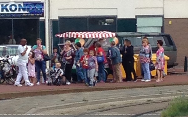 Free ice cream at Strandweg (HTM promotion)