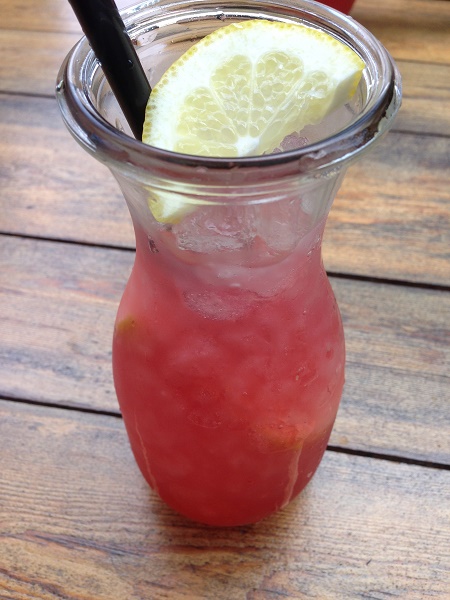 Rose water lemonade by Little V in The Hague