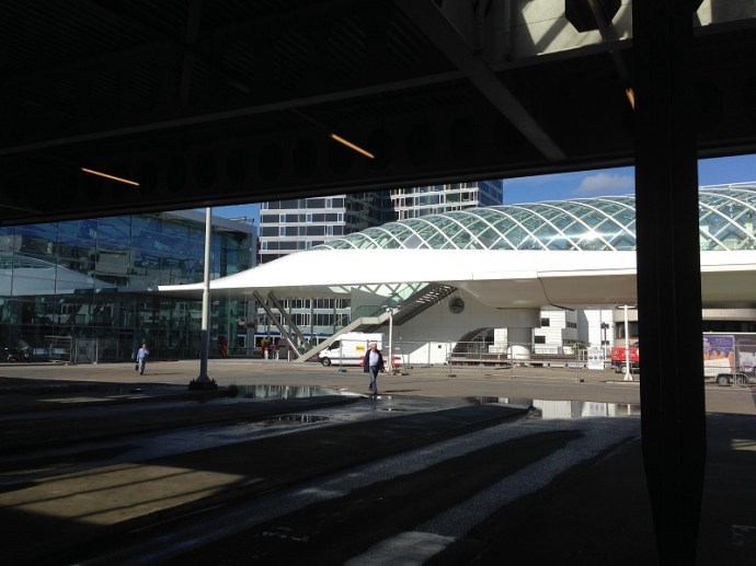 New metro station at The Hague Centraal