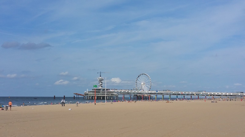 New ferris wheel in Scheveningen