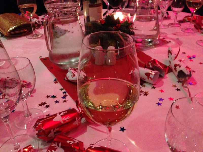 table-at-a-christmas-work-party