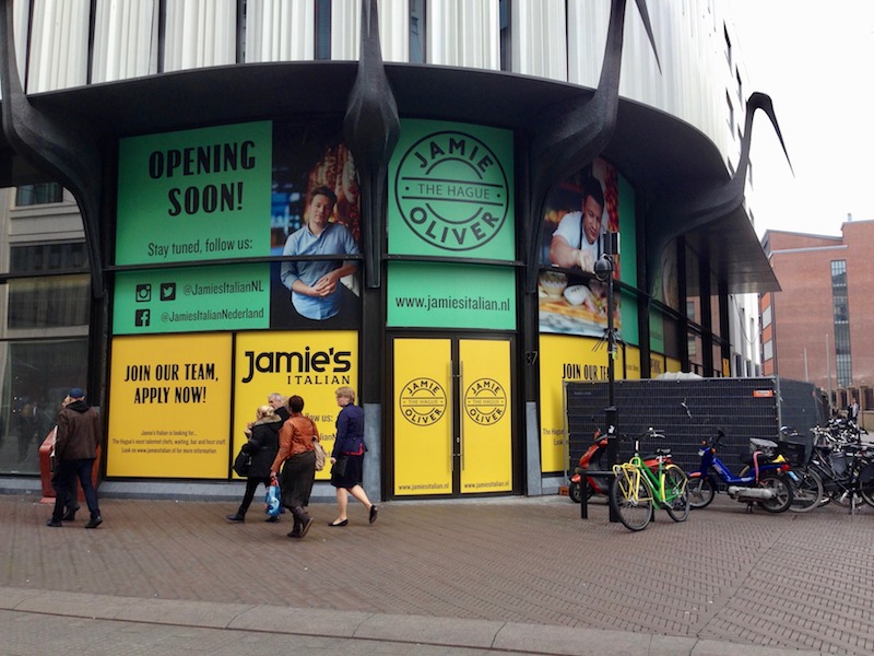 Jamie Oliver restaurant in The Hague