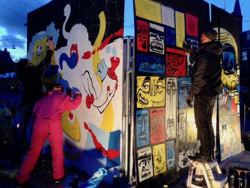 Street art at The Life I Live festival 2017, The Hague (2)