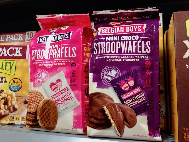 Belgian boys mini Dutch stroopwafels