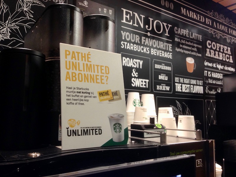 Starbucks in Pathe Spui, The Hague