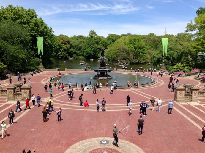 Bethesda fountain in Central Park