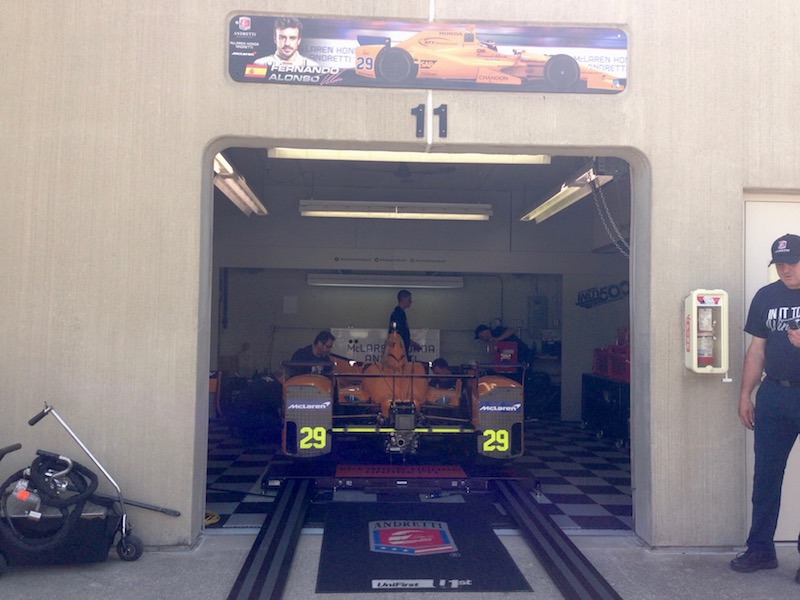 Indy 500 2017 - Fernando Alonso in the number 29 car